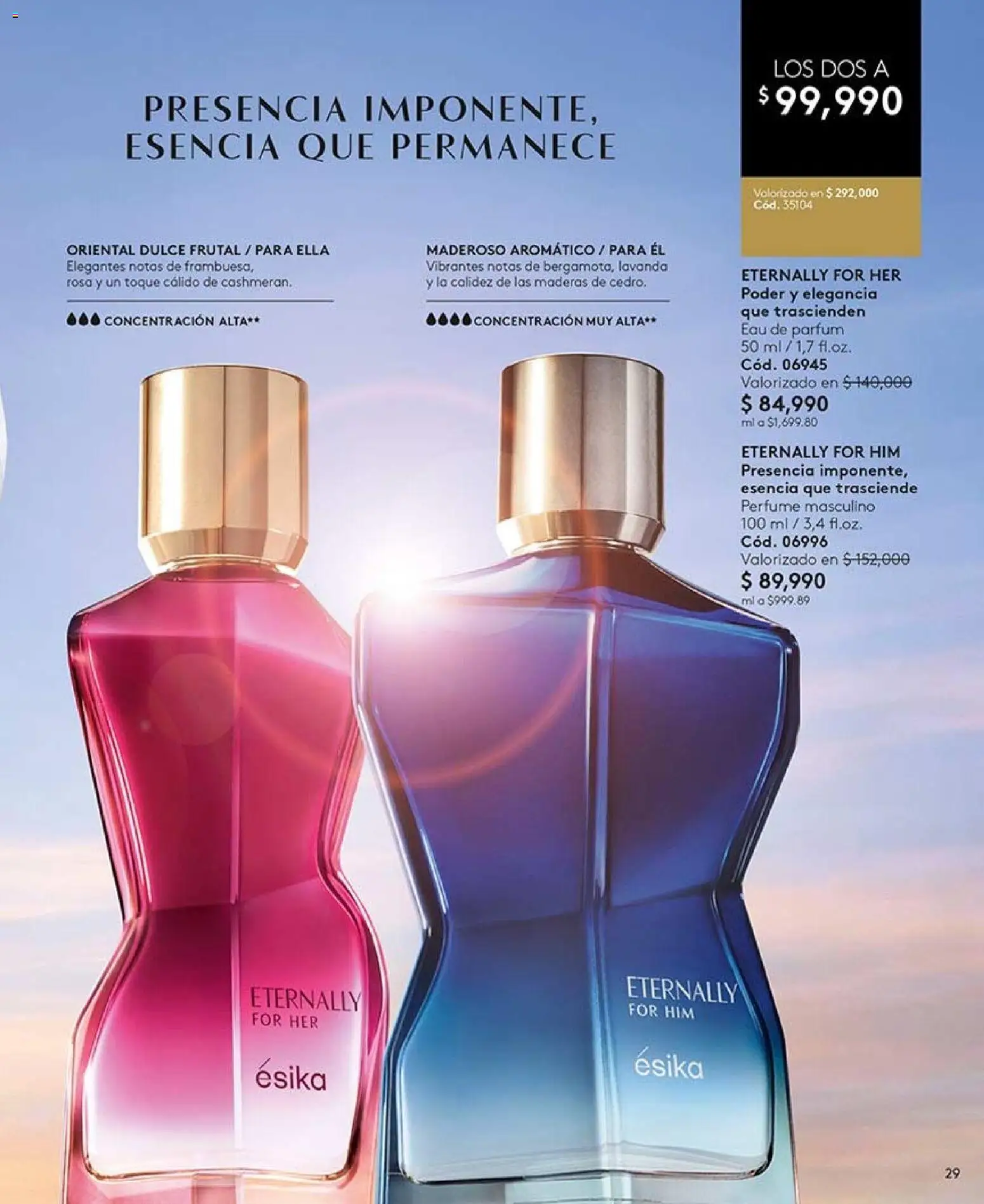 Ésika revista - valida desde el 28/08/2026 | Página: 29 | Productos: Perfume