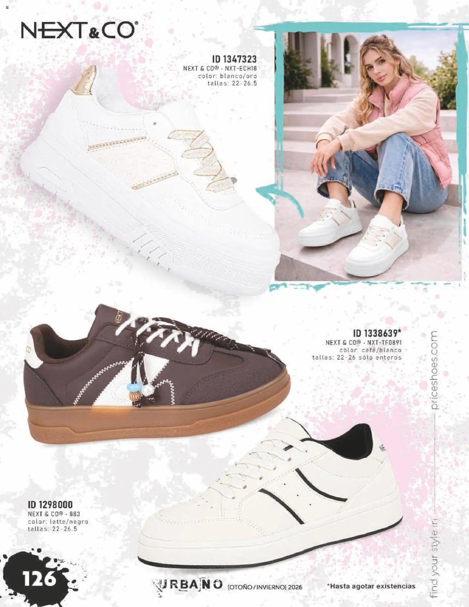Nuevas ofertas de Price Shoes válidas en toda la República Mexicana desde el 31/07/2026. ¡Encuentra las mejores ofertas en Price Shoes catálogo Urbano! | Página: 126