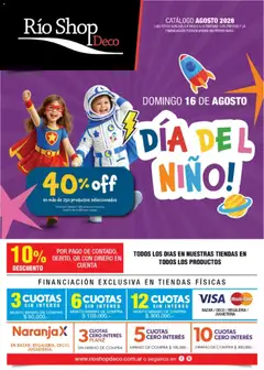 Vista previa Río Shop Deco catálogo válido desde el 01/08/2026