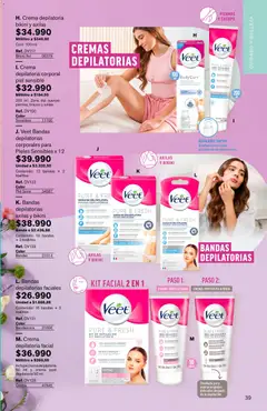 Leonisa catálogo C06-7/2026 -  Vista previa de la revista de la tienda Leonisa valido desde el 03.04.2026 | Página: 39 | Productos: Bikini, Cera, Contorno, Crema depilatoria
