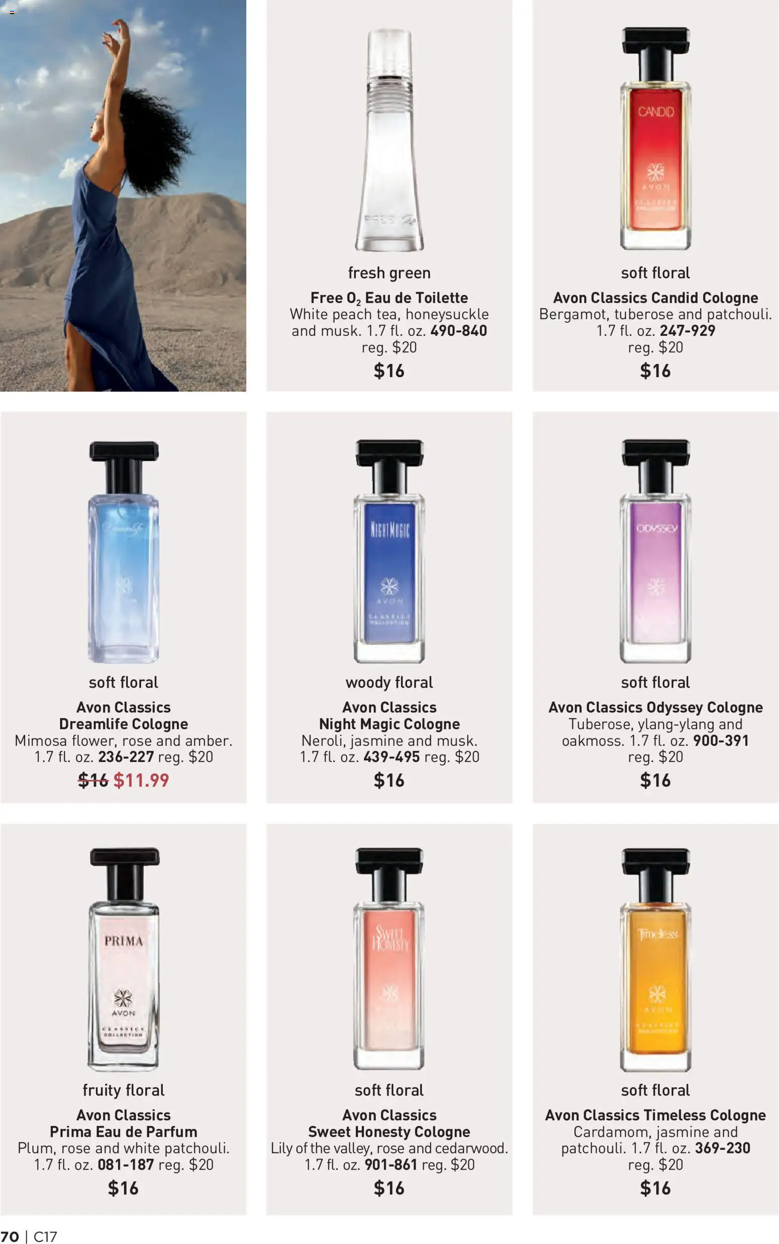 Avon Brochure - valid from 08/12/2026 | Page: 70 | Products: Eau de toilette, Peach