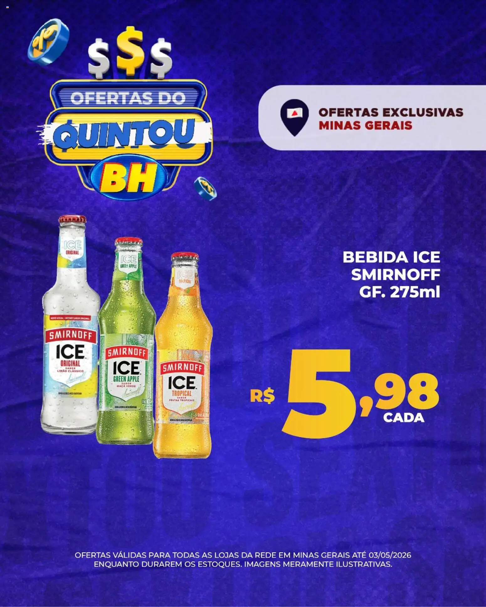 Supermercados BH Folheto - válido de 01.05.2026 | Página: 10 | Produtos: Bebida