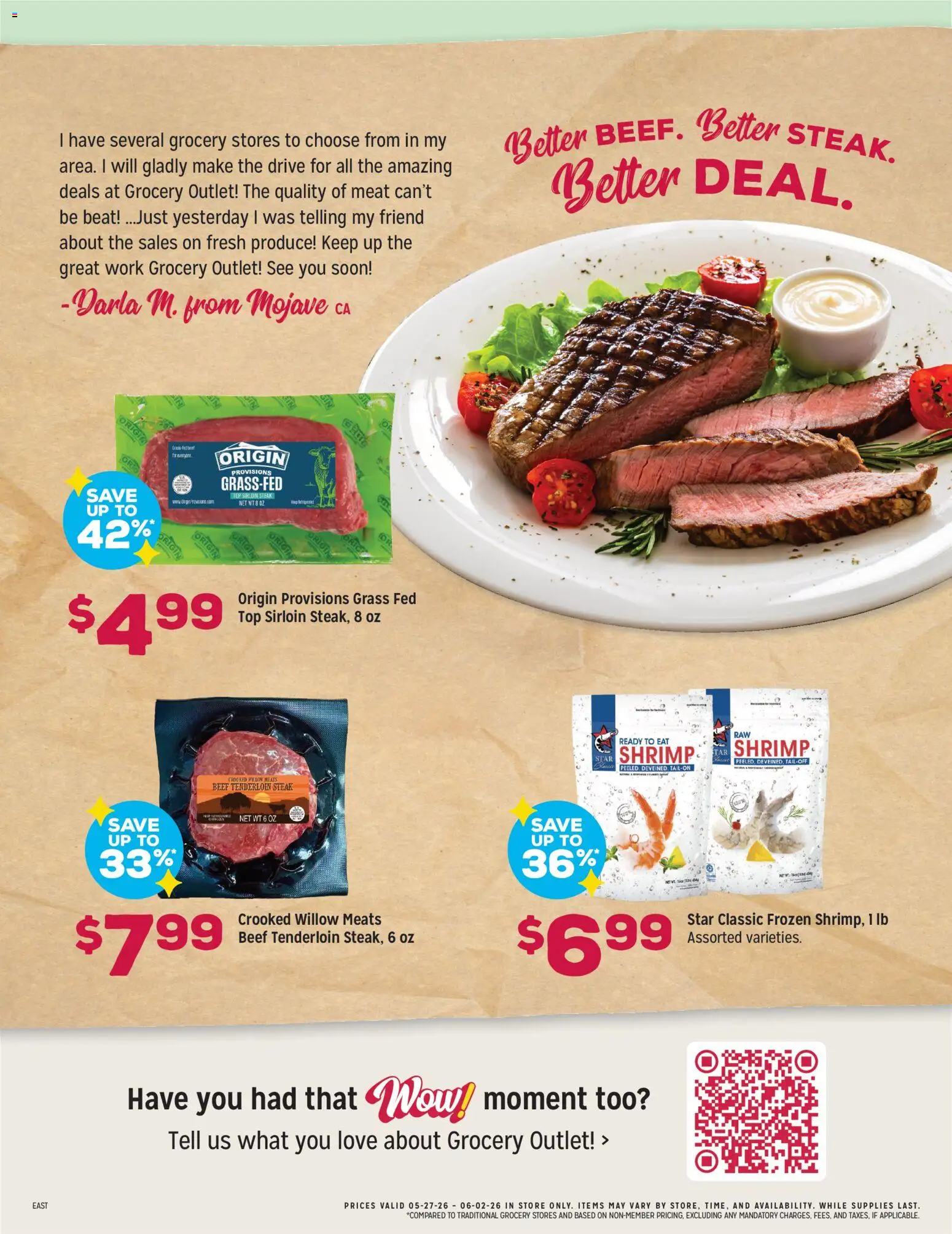 Grocery Outlet Weekly Ad - OH - valid from 27.05.2026 | Page: 3 | Products: Beef