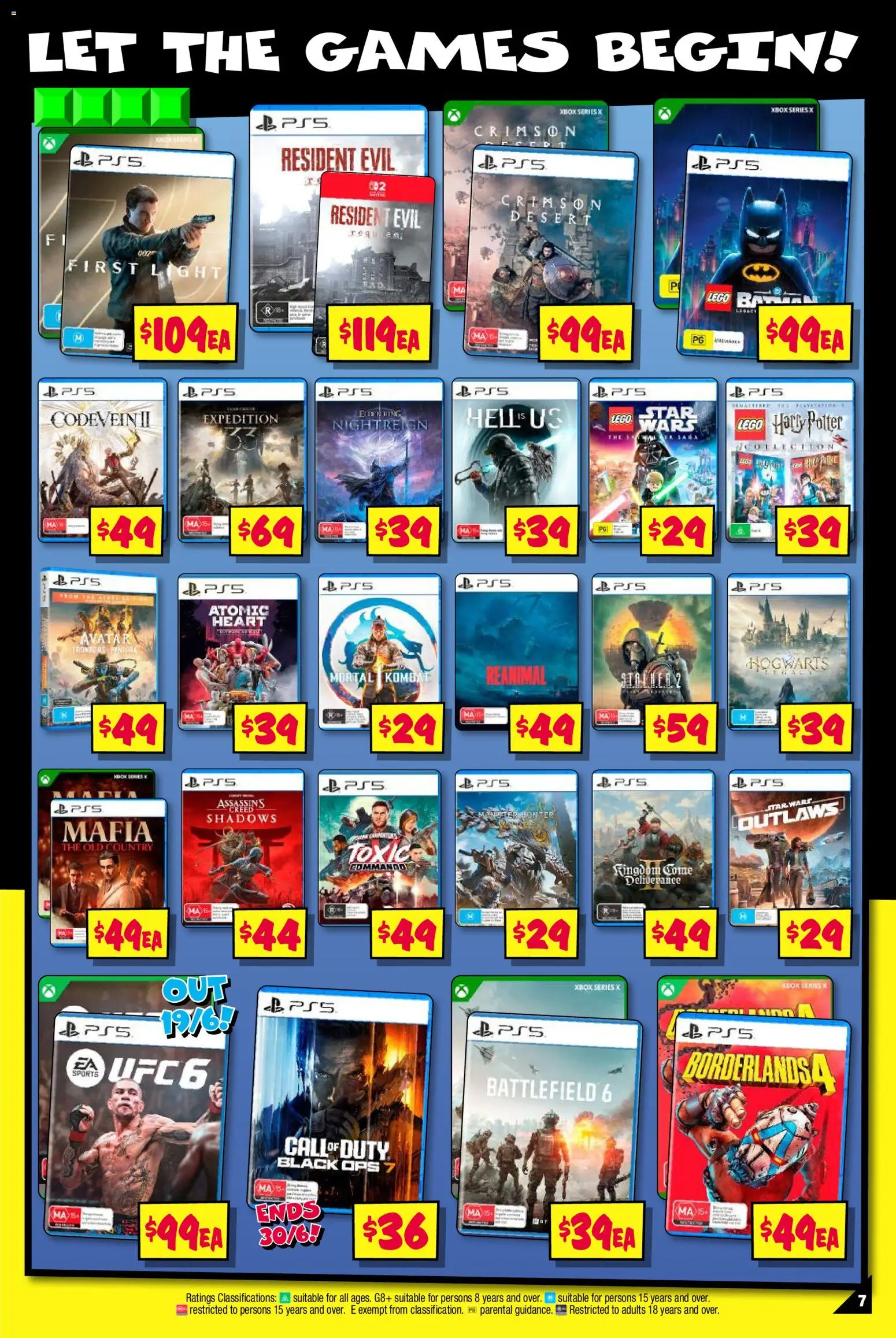 JB Hi-Fi catalogue - valid from 09.06.2026 | Page: 7 | Products: Light, Xbox