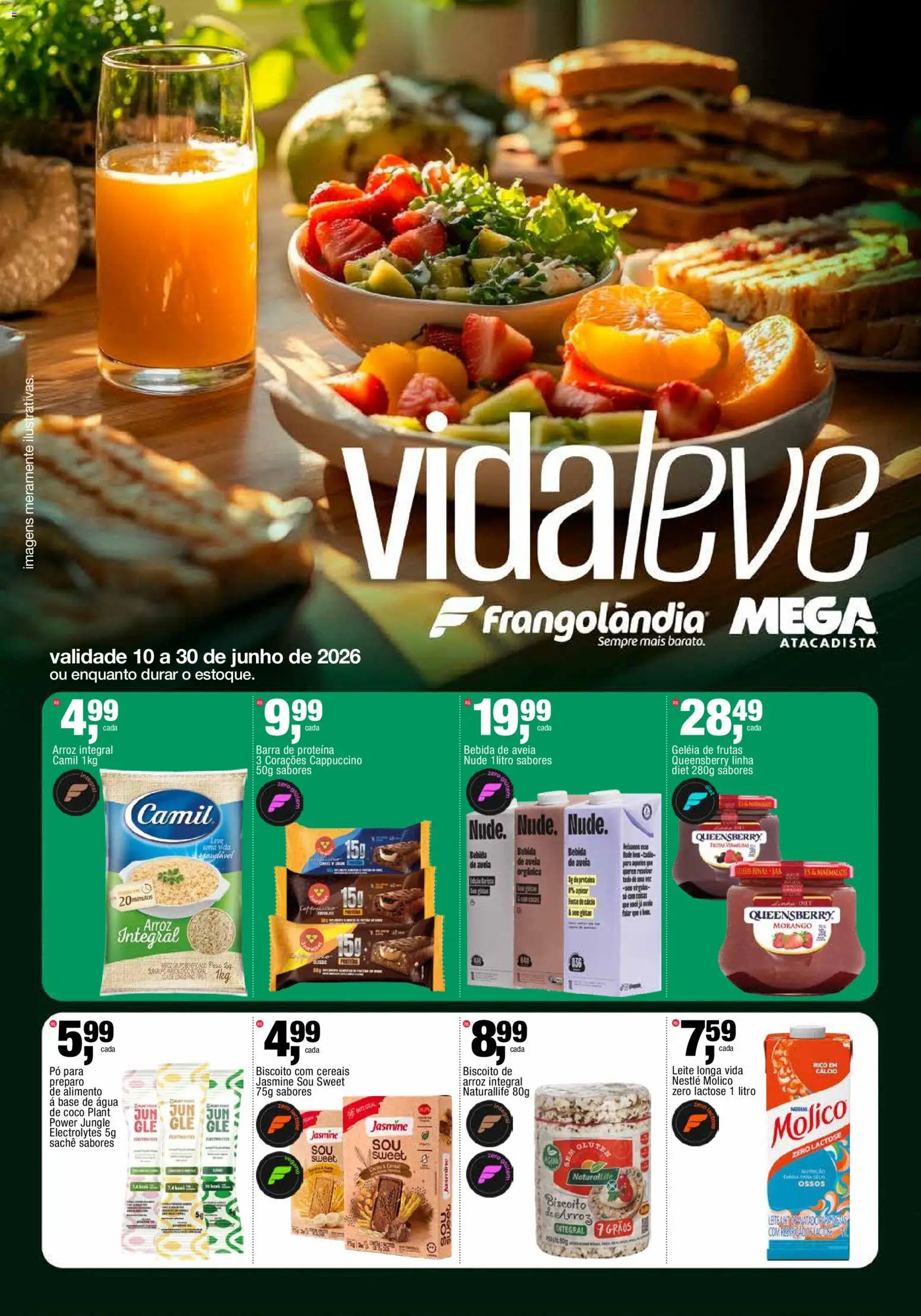 Frangolândia Folheto - válido de 10.06.2026 | Página: 1 | Produtos: Coco, Pó, Arroz, Geleia