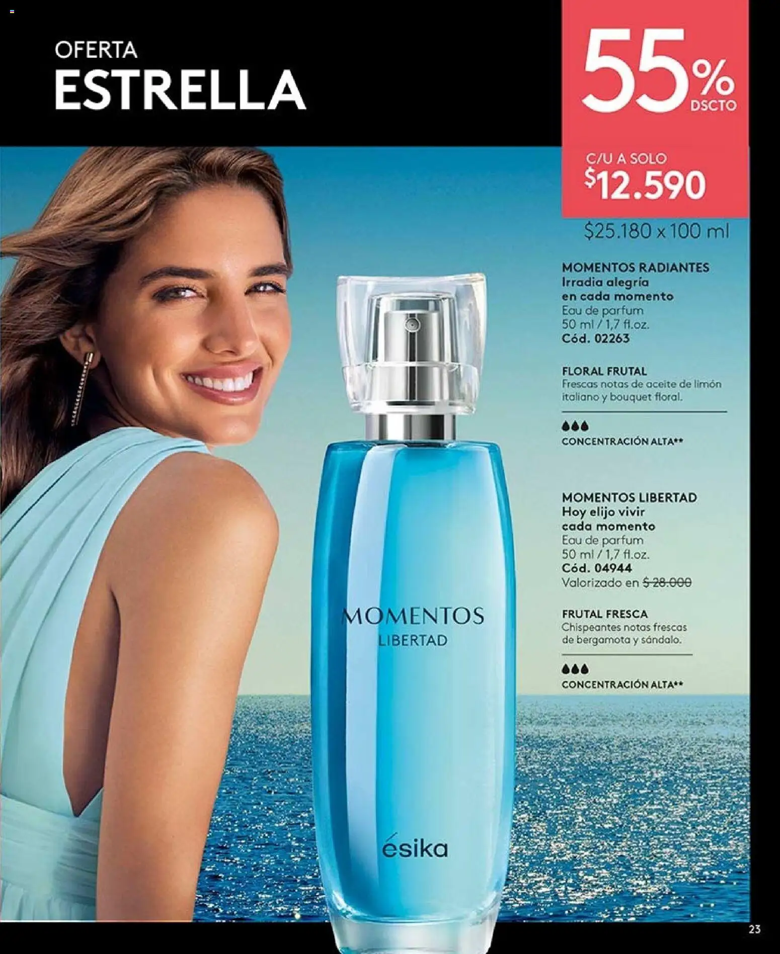 Catálogo Ésika Campaña 12 │ válido desde el 06.07.2026 | Página: 23 | Productos: Limón, Aceite