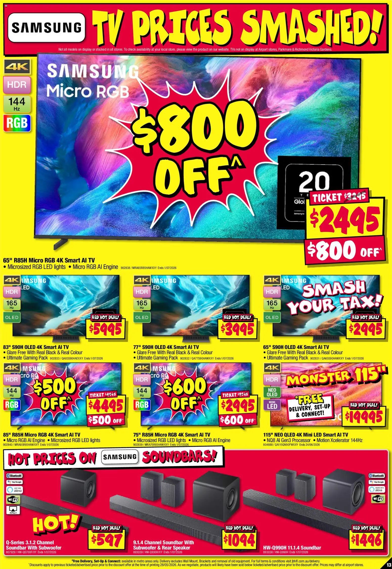 JB Hi-Fi catalogue - valid from 11.06.2026 | Page: 13 | Products: Tv, Speaker