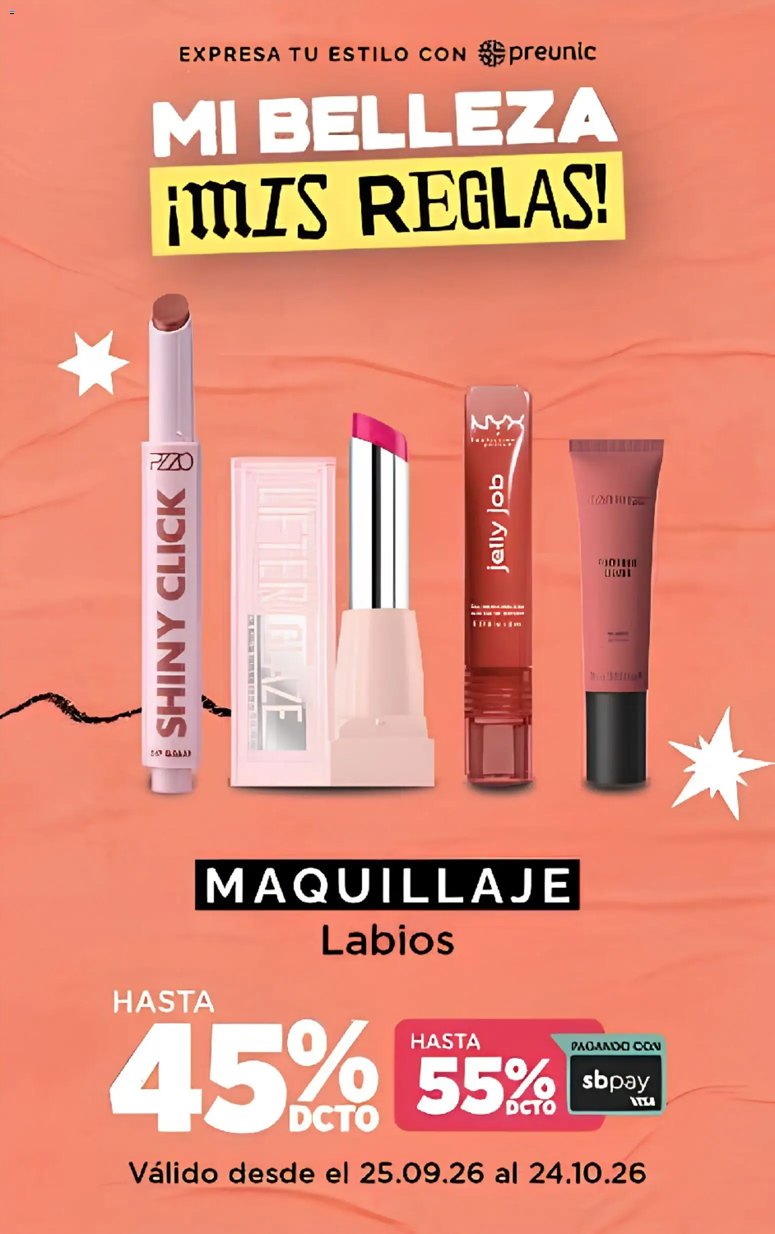 Preunic Ofertas │ válido desde el 27.09.2026 | Página: 15 | Productos: Maquillaje