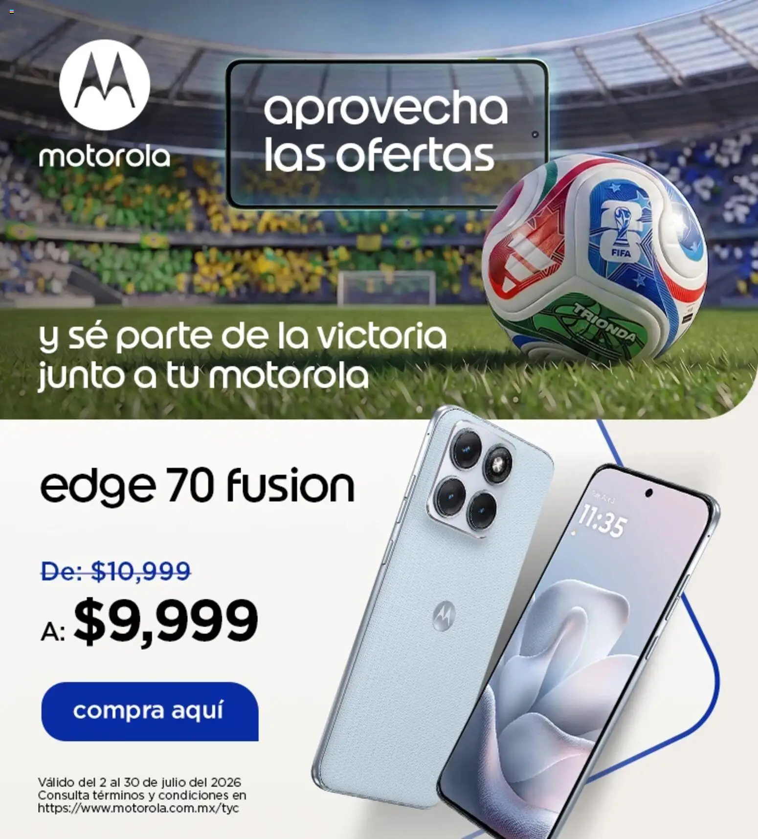 Nuevas ofertas de Ofertas válidas en toda la República Mexicana desde el 03/07/2026. ¡Encuentra las mejores ofertas en Motorola! | Página: 1