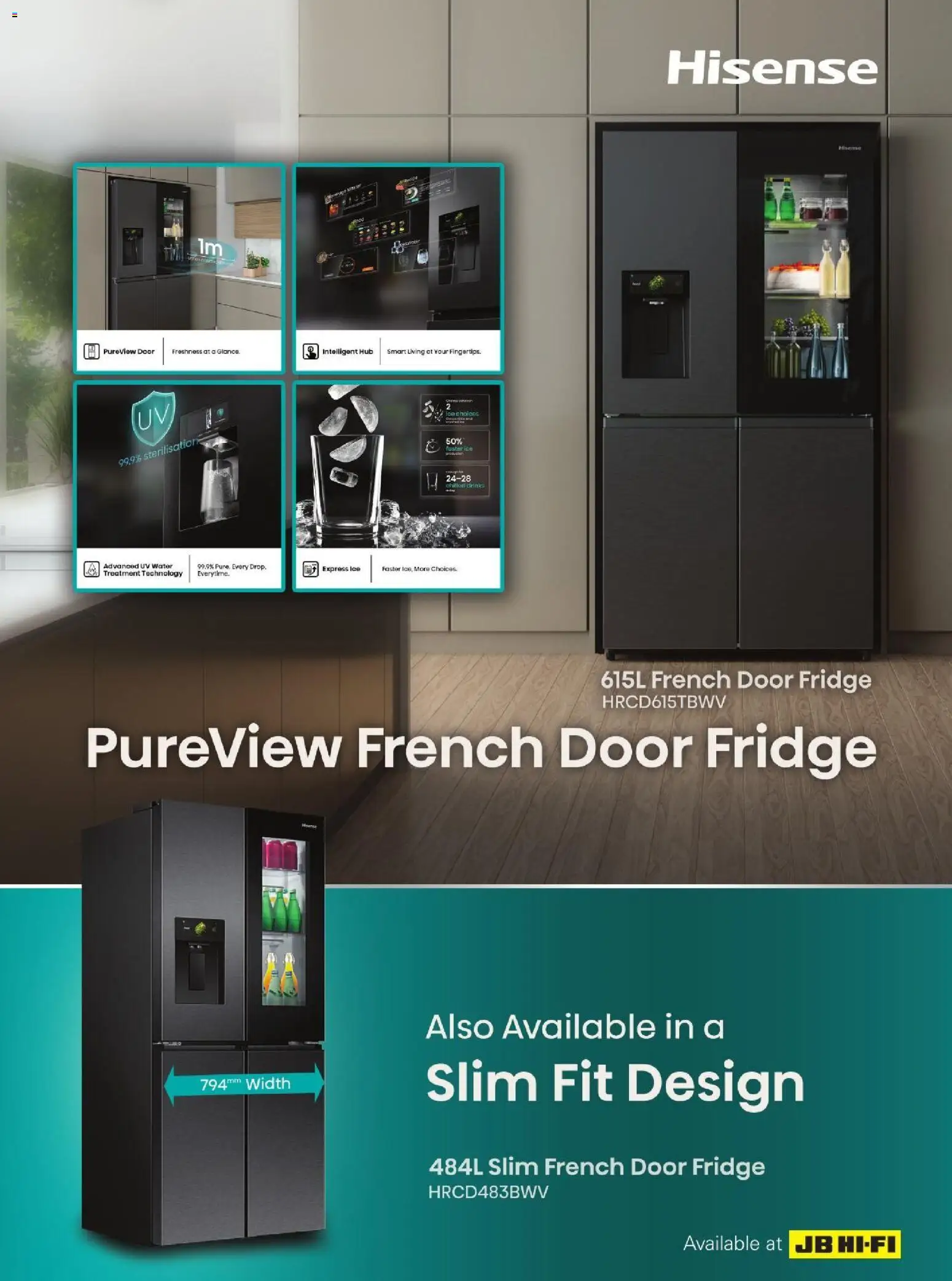 JB Hi-Fi catalogue - valid from 01/10/2026 | Page: 49 | Products: Door, Water, Ice, Fridge