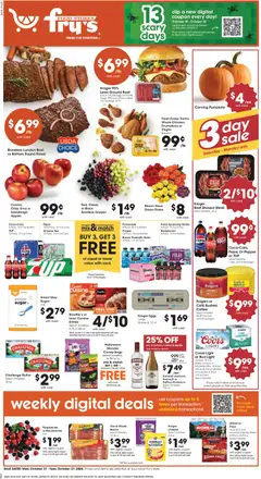 Preview of Fry's Food weekly ads valid from 10/21/2026