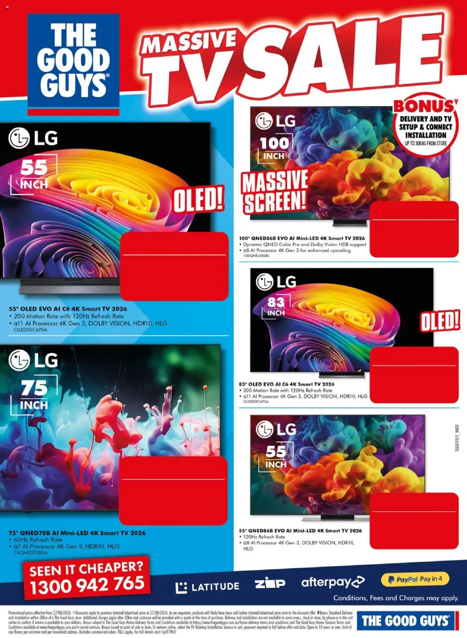 The Good Guys catalogue - valid from 26/08/2026 | Page: 6 | Products: Household, Phone, Tv, Smart tv