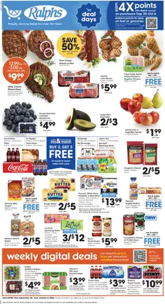 Preview of Ralphs weekly ads valid from 09/30/2026