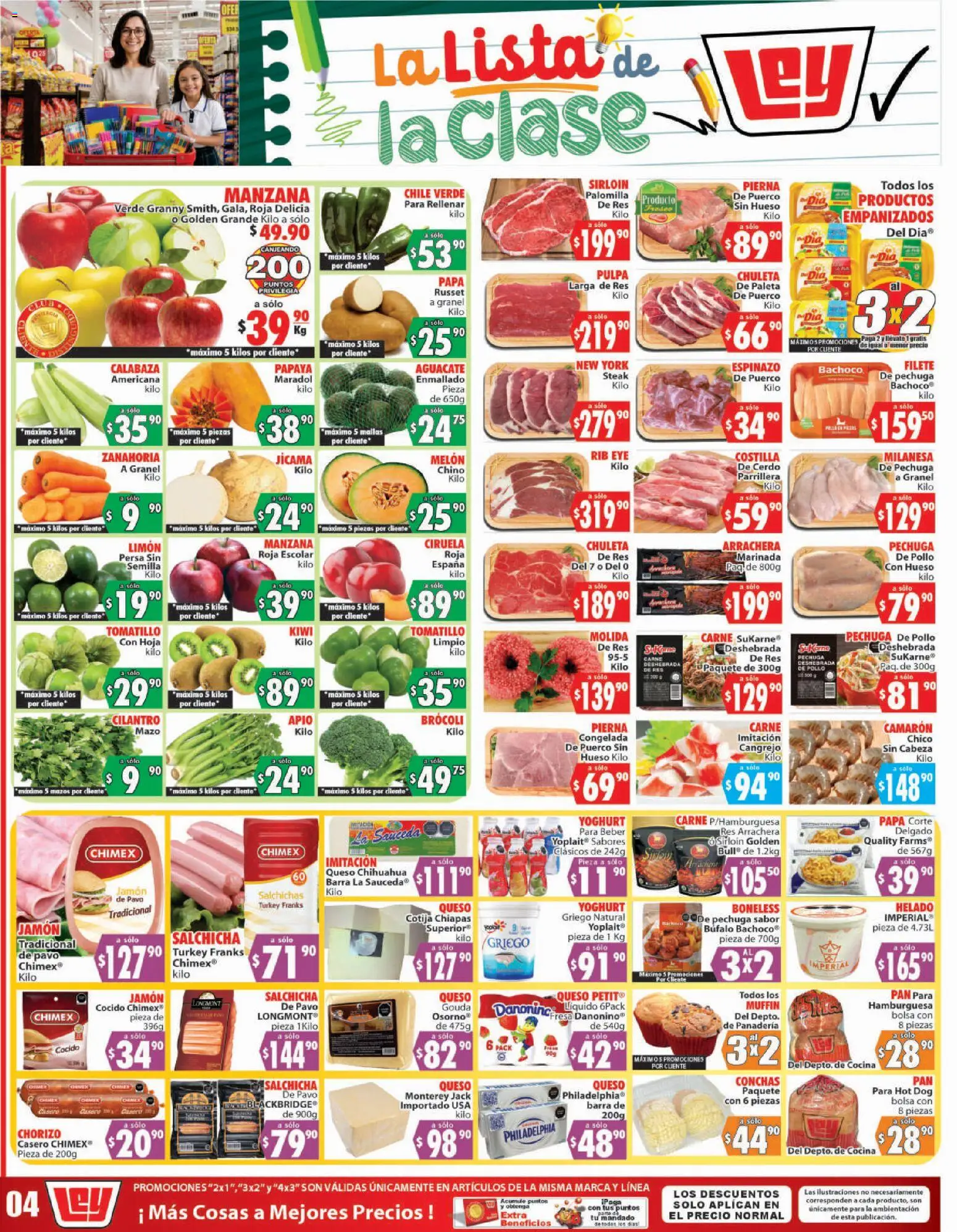 Nuevas ofertas de Casa Ley válidas en toda la República Mexicana desde el 15/08/2026. ¡Encuentra las mejores ofertas en Casa Ley folleto Autoservicio! | Página: 2 | Productos: Milanesa, Paleta, Res, Hamburguesa