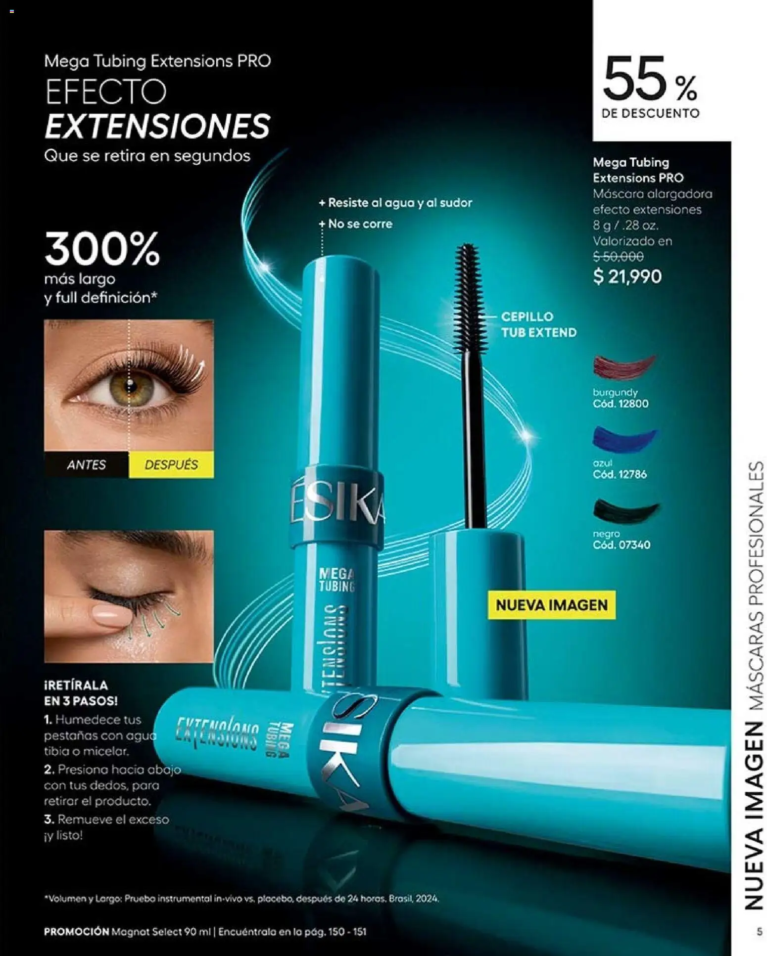 Ésika revista - valida desde el 07/09/2026 | Página: 7 | Productos: Agua, Cepillo, Máscara