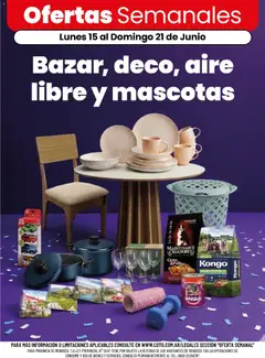 Vista previa Coto - Bazar, deco, aire libre y mascotas válido desde el 15.06.2026