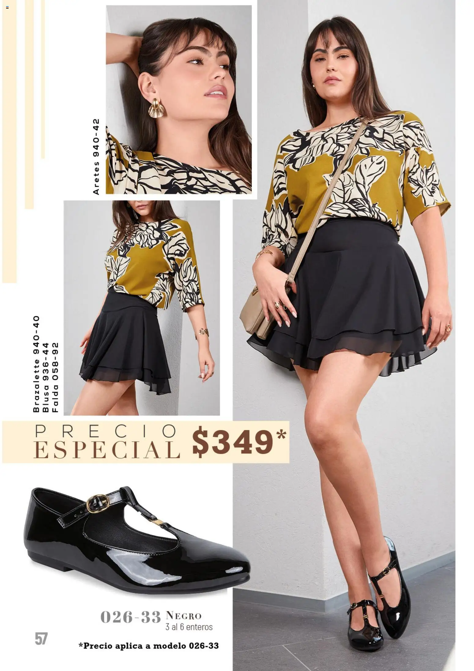 Nuevas ofertas de Cklass válidas en toda la República Mexicana desde el 05.03.2026. ¡Encuentra las mejores ofertas en Cklass catálogo Verano Urban! | Página: 58 | Productos: Blusa, Aretes, Falda