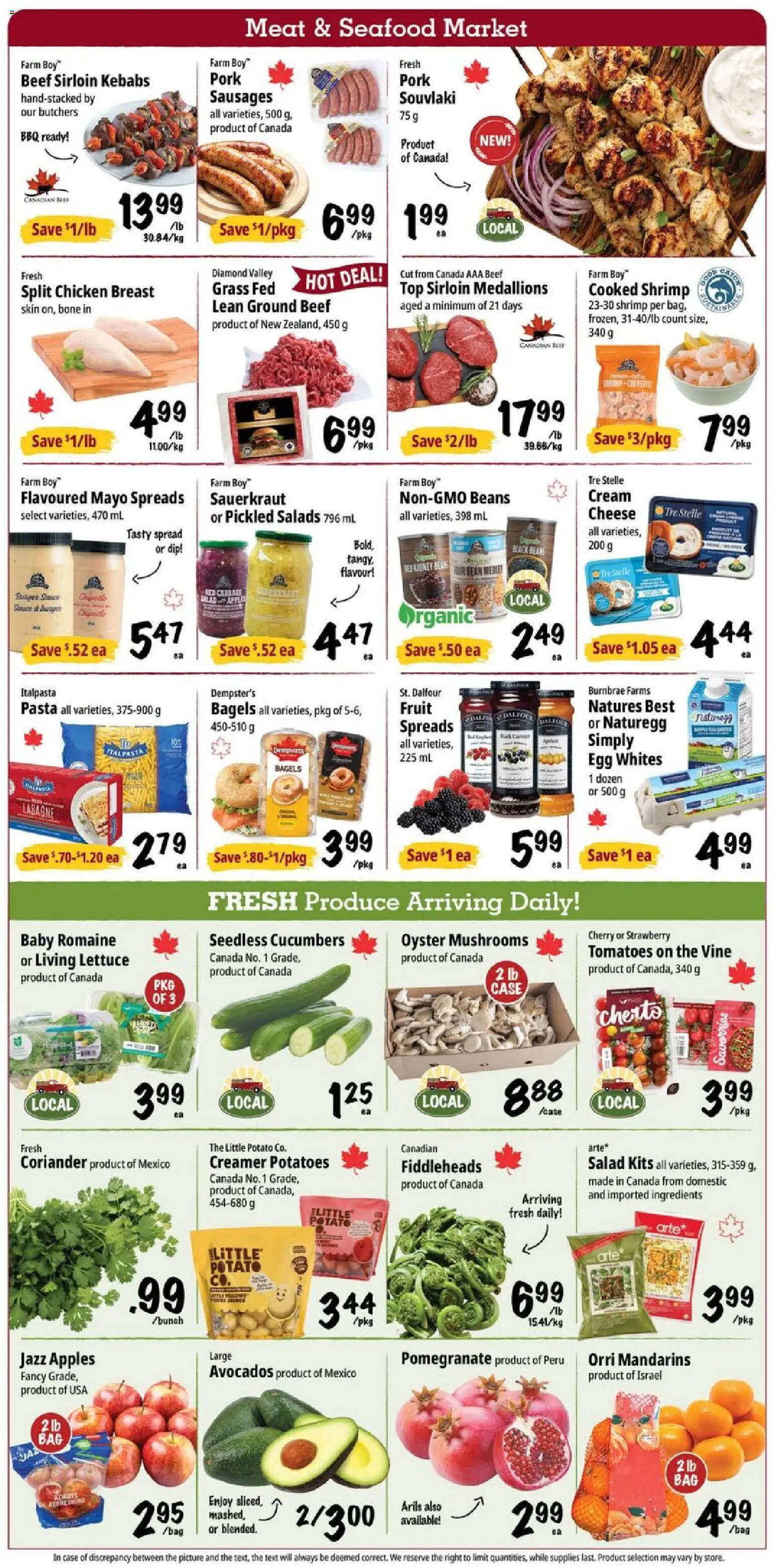 Farm Boy flyer valid from 21.05.2026 | Page: 2 | Products: Potatoes, Chicken, Pork, Tomatoes