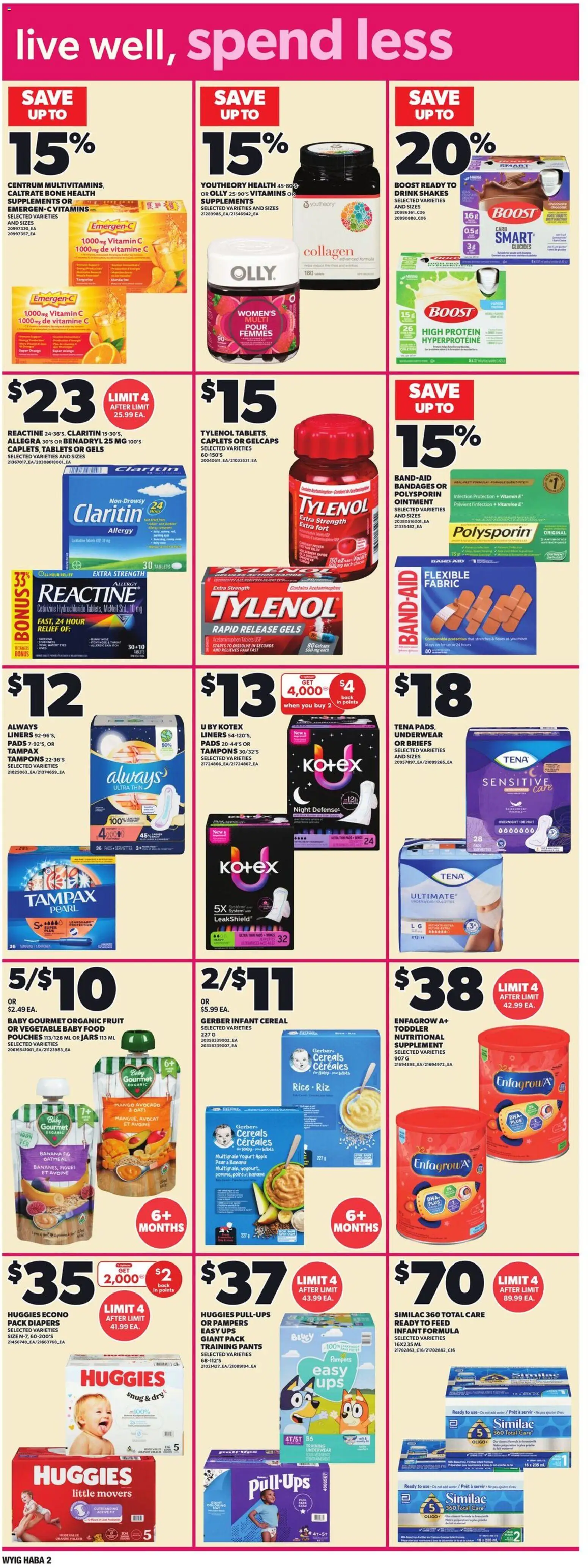 Independent Grocer flyer valid from 07.05.2026 | Page: 12 | Products: Iron, Yogurt, Chocolate, Underwear