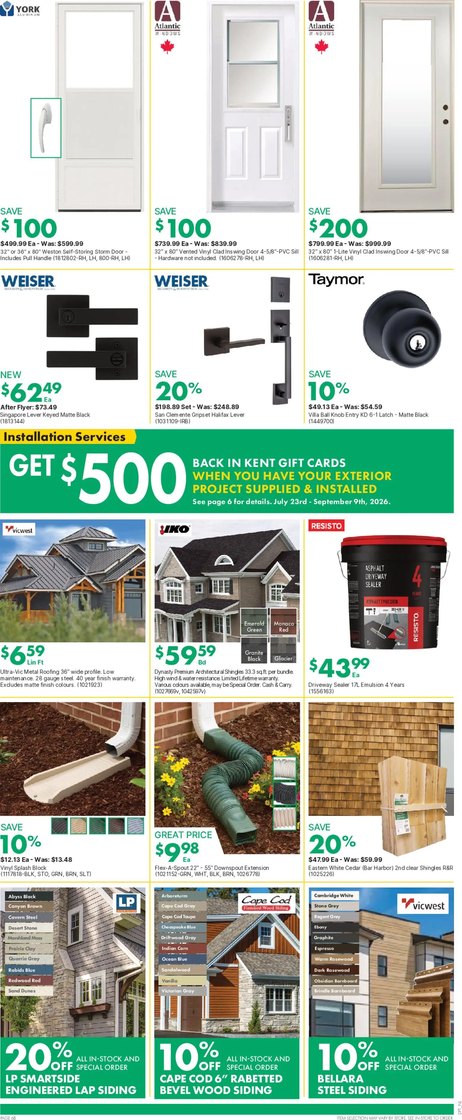 Kent flyer valid from Jul 30, 2026 | Page: 10