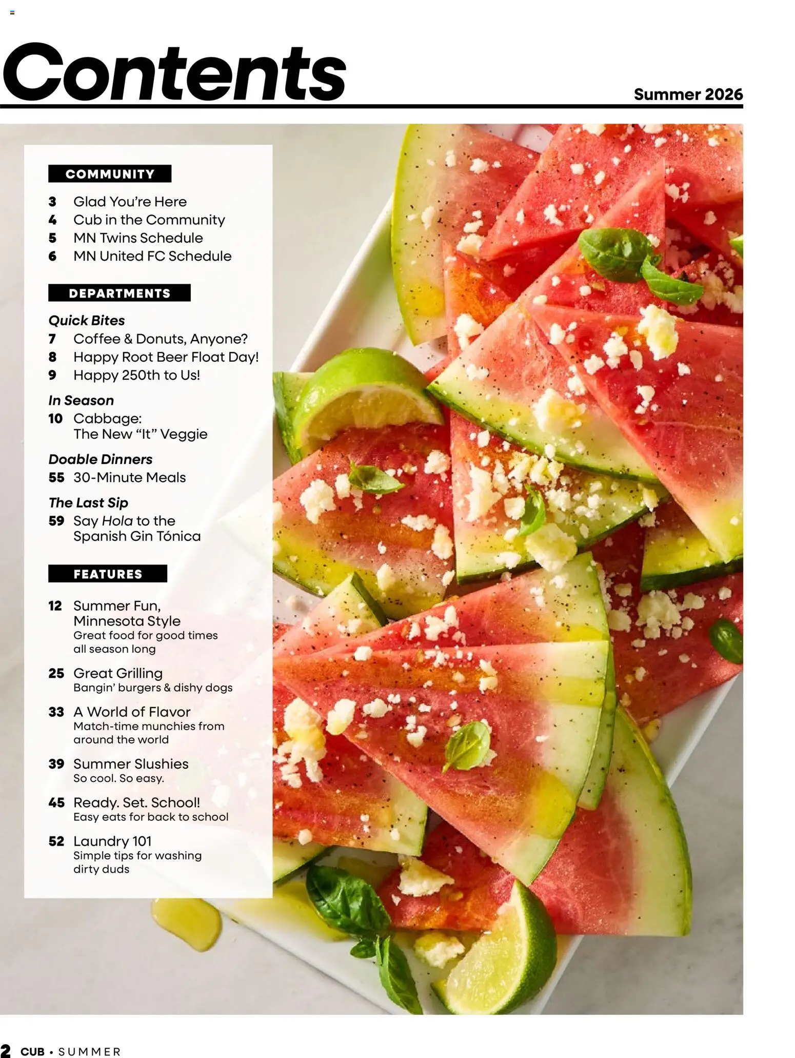 Cub Foods Magazine - valid from 06/01/2026 | Page: 2 | Products: Coffee, Beer, Gin, Cabbage