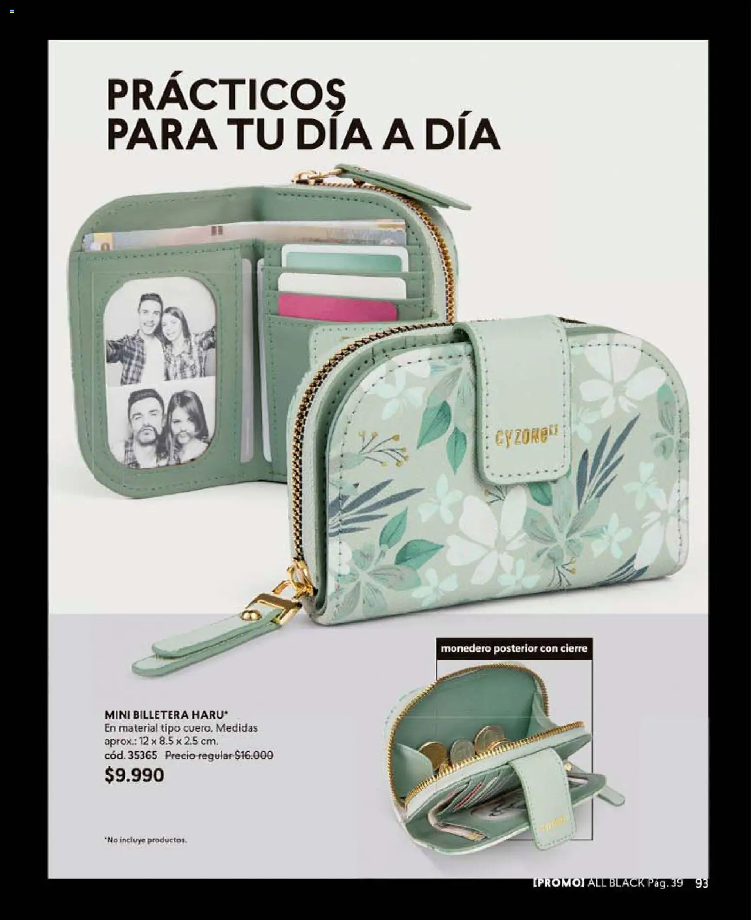 Catálogo CyZone Campaña 10 │ válido desde el 01.06.2026 | Página: 93 | Productos: Monedero, Billetera