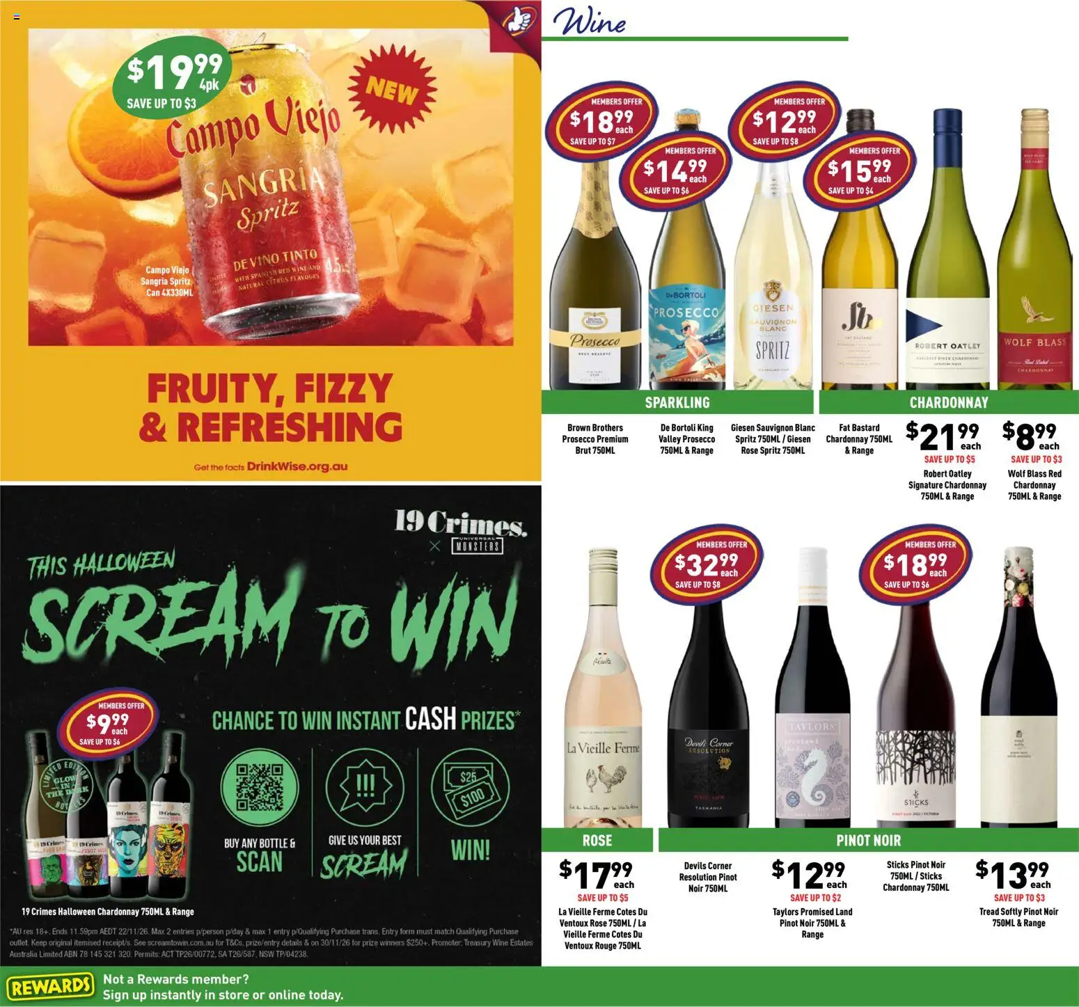 Liquor Legends catalogue - valid from 23/09/2026 | Page: 2 | Products: Wine, Prosecco, Red wine, Citrus