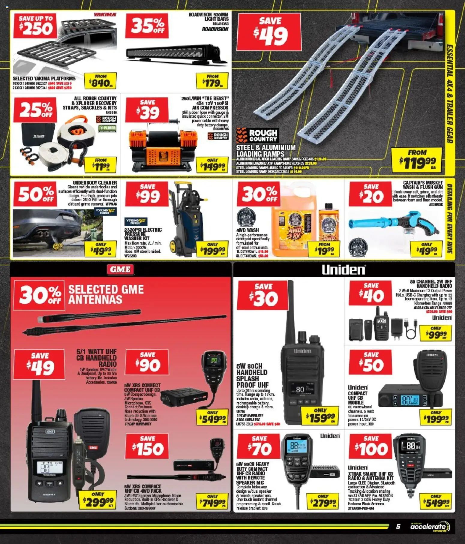Autobarn catalogue - valid from 29/07/2026 | Page: 5 | Products: Cleaner, Radio, Speaker, Washer