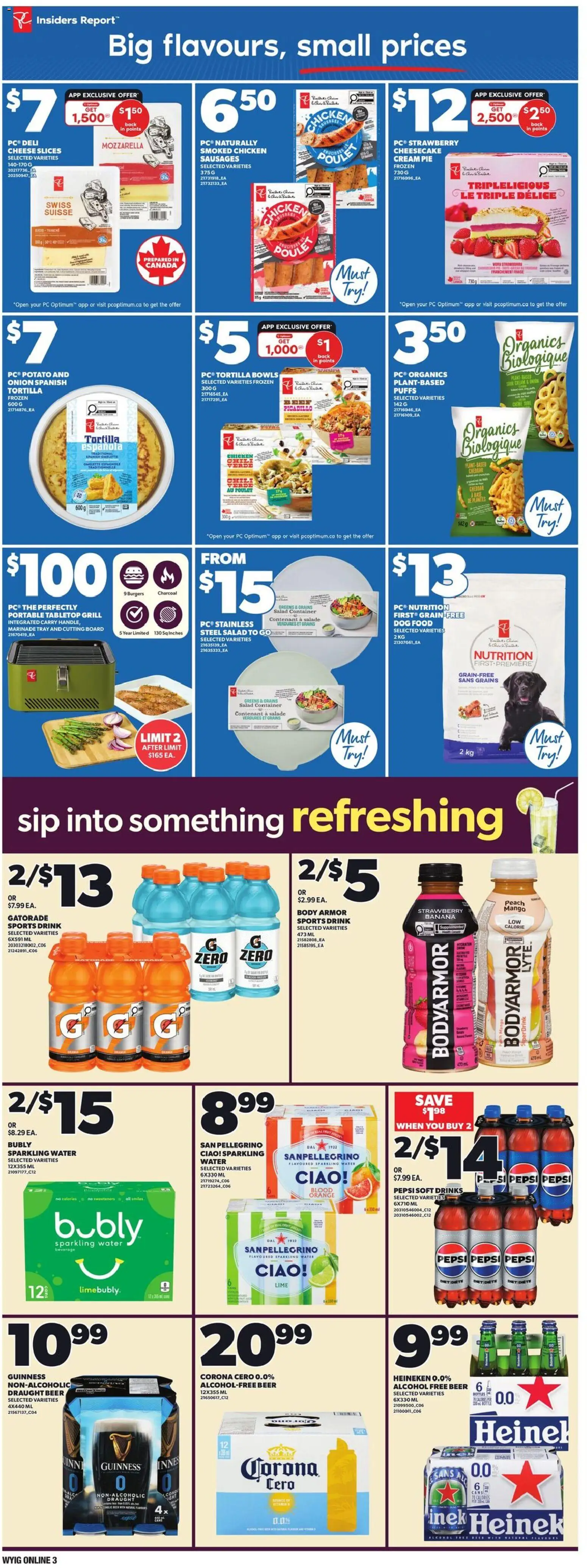 Independent Grocer flyer valid from 04.06.2026 | Page: 7 | Products: Cream, PC, Grill, Cheese