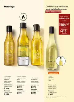 Vista previa de Natura campaña 8 2026, nuevo folleto de la tienda, válido en México a partir del 08.05.2026 | Página: 109 | Productos: Jabón líquido, Exfoliante corporal, Semillas, Jabón