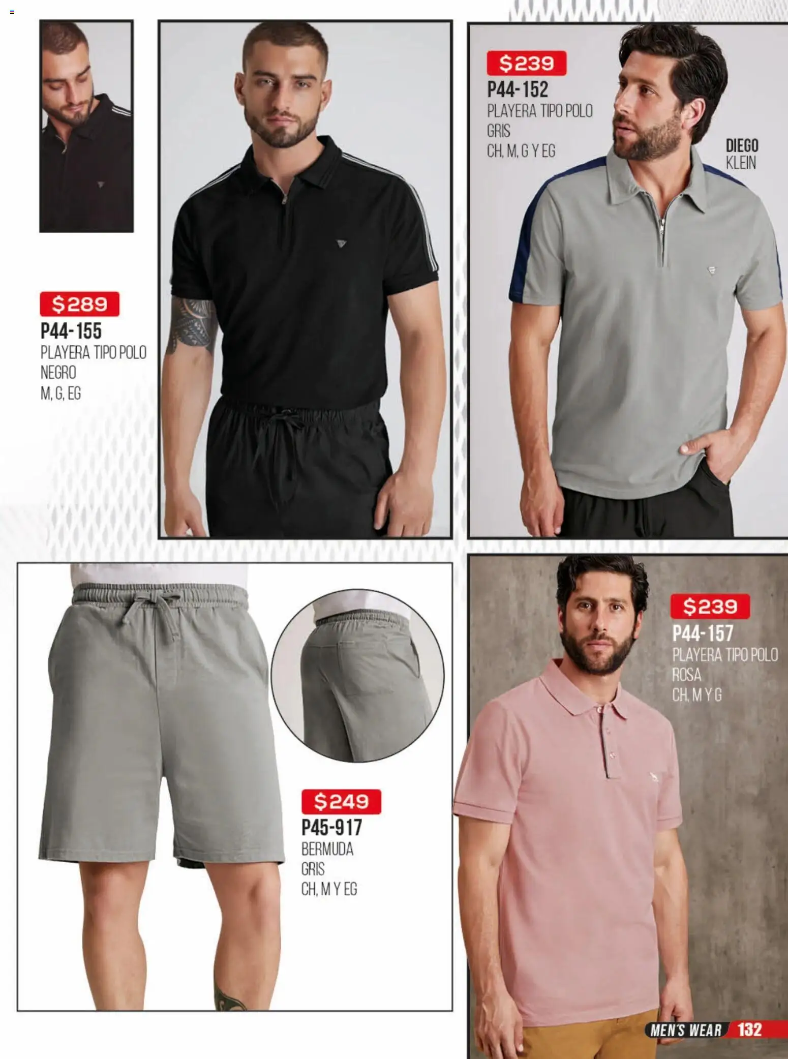 Nuevas ofertas de Cklass válidas en toda la República Mexicana desde el 23/06/2026. ¡Encuentra las mejores ofertas en Cklass catálogo Rebajas sobre rebajas ropa! | Página: 133 | Productos: Playera, Bermuda