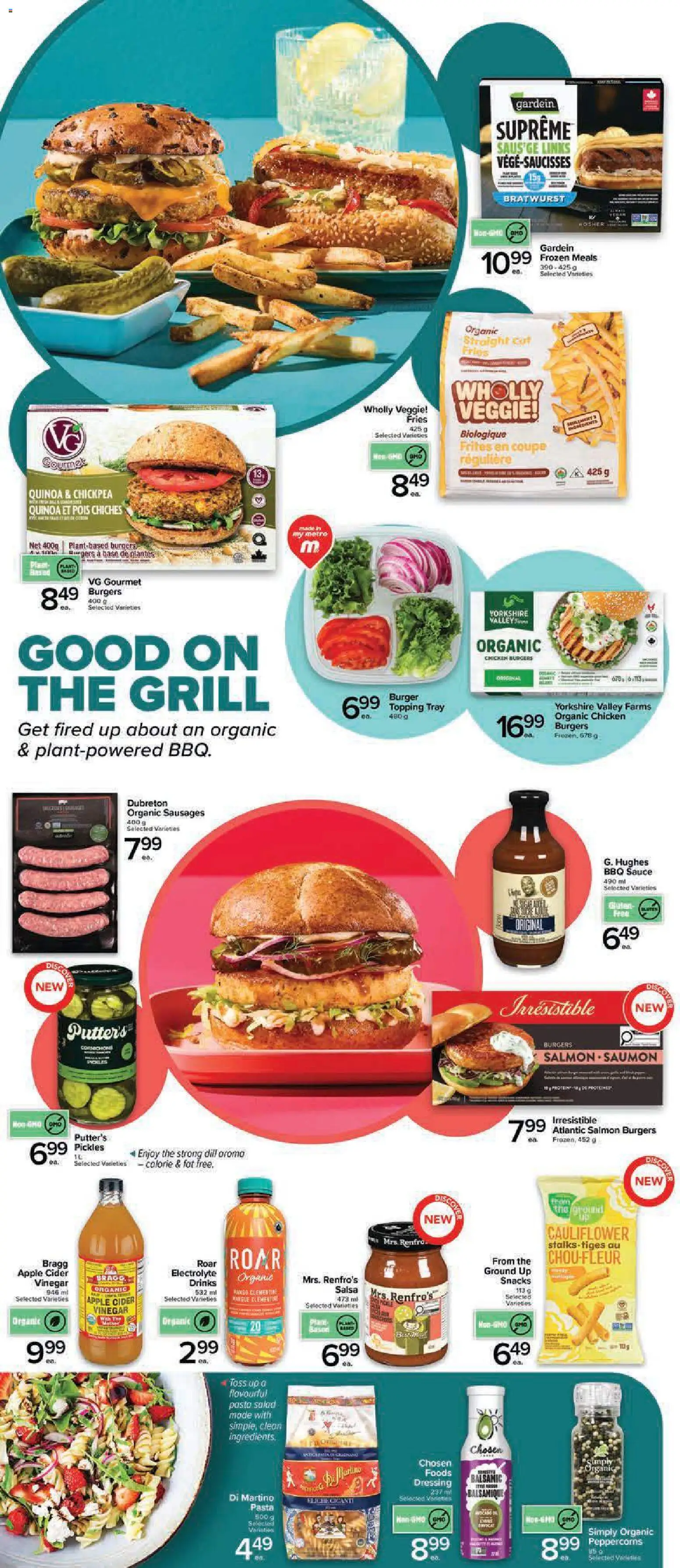 Metro flyer valid from 21.05.2026 | Page: 2 | Products: Pasta, Salad, Grill, Chicken