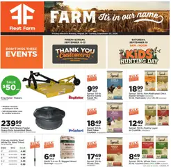 Preview of Mills Fleet Farm weekly ads valid from 08/24/2026