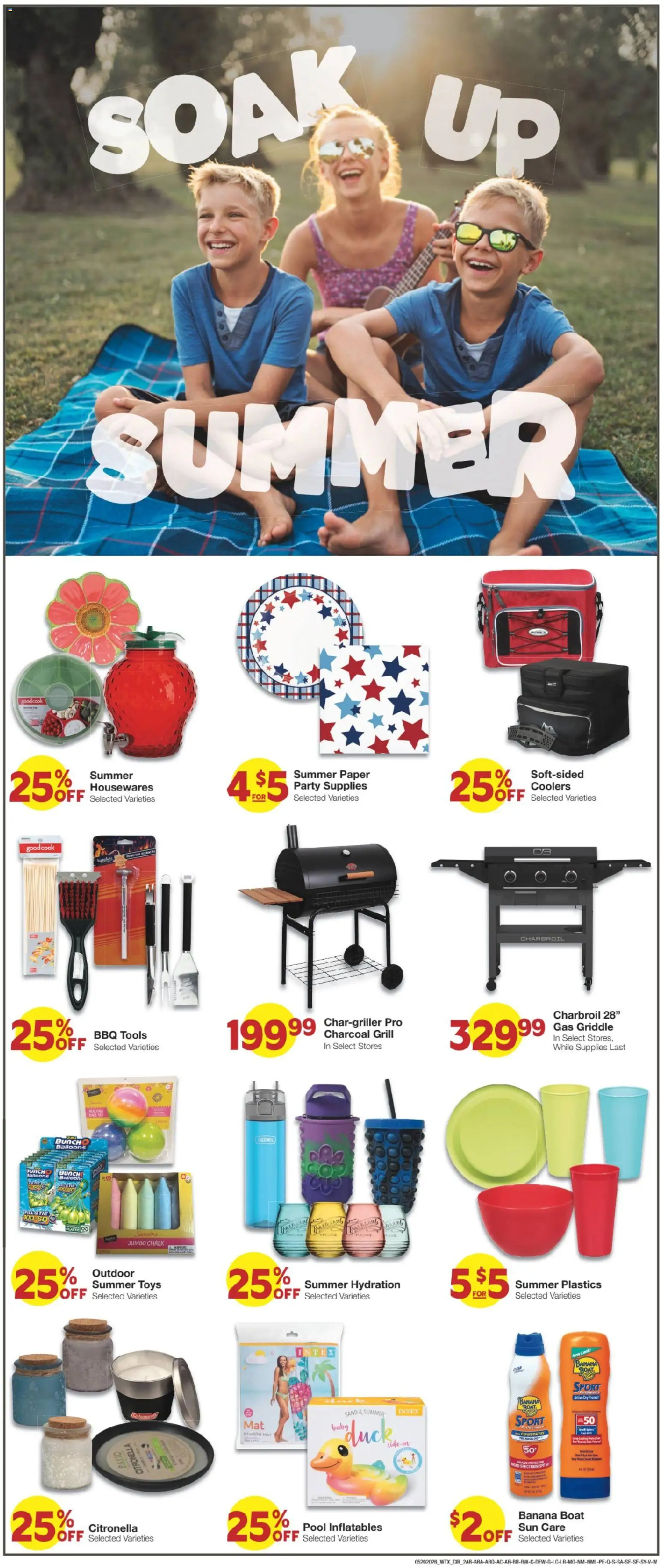 United Supermarkets Weekly Ad - valid from 20.05.2026 | Page: 2 | Products: Griddle, Grill