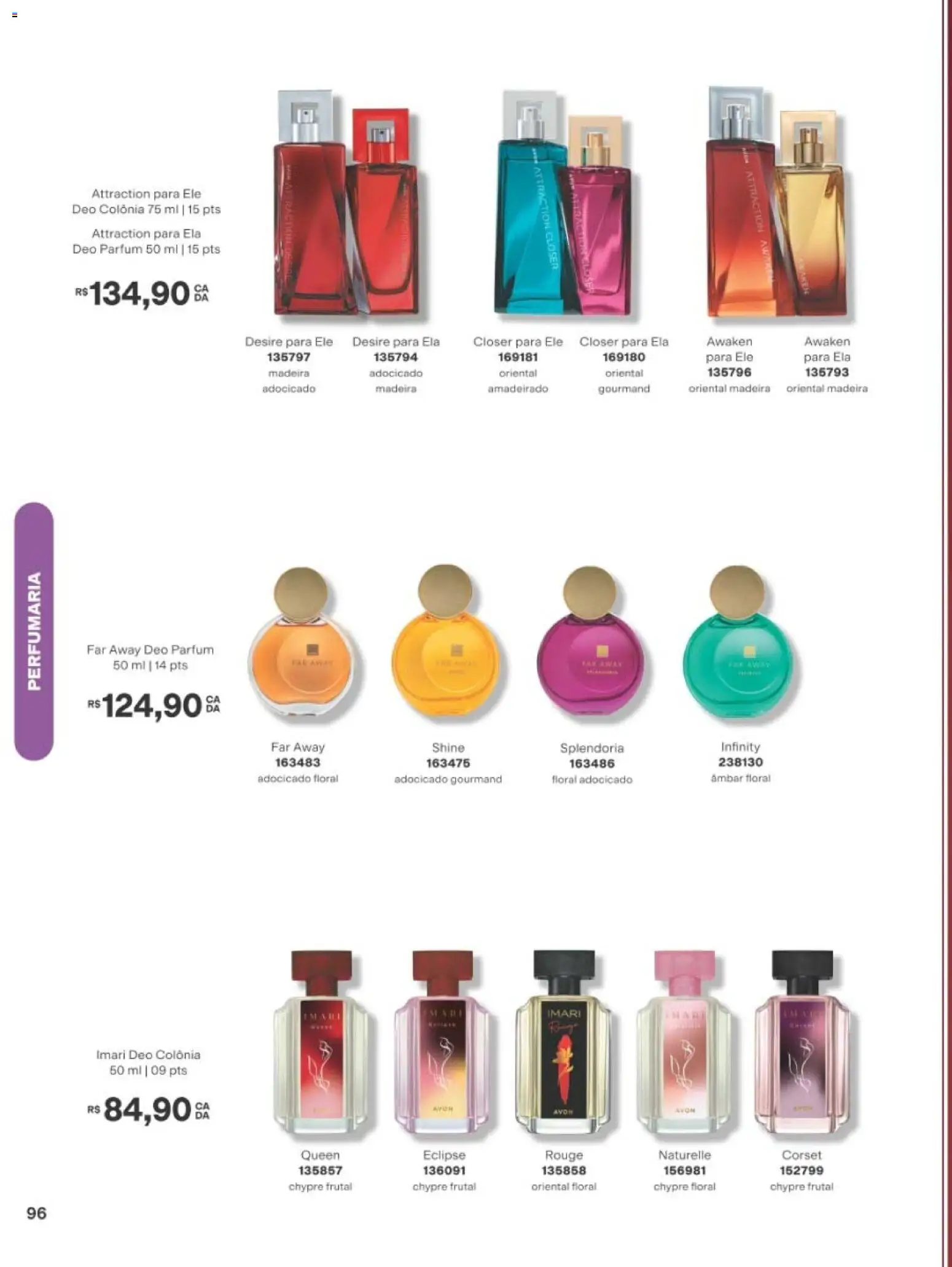 Avon Folheto - válido de 10/08/2026 | Página: 96 | Produtos: Corset