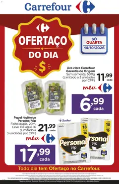 Carrefour ofertas do Dia - Pré-Visualização do folheto da loja Carrefour, válido de 14/10/2026