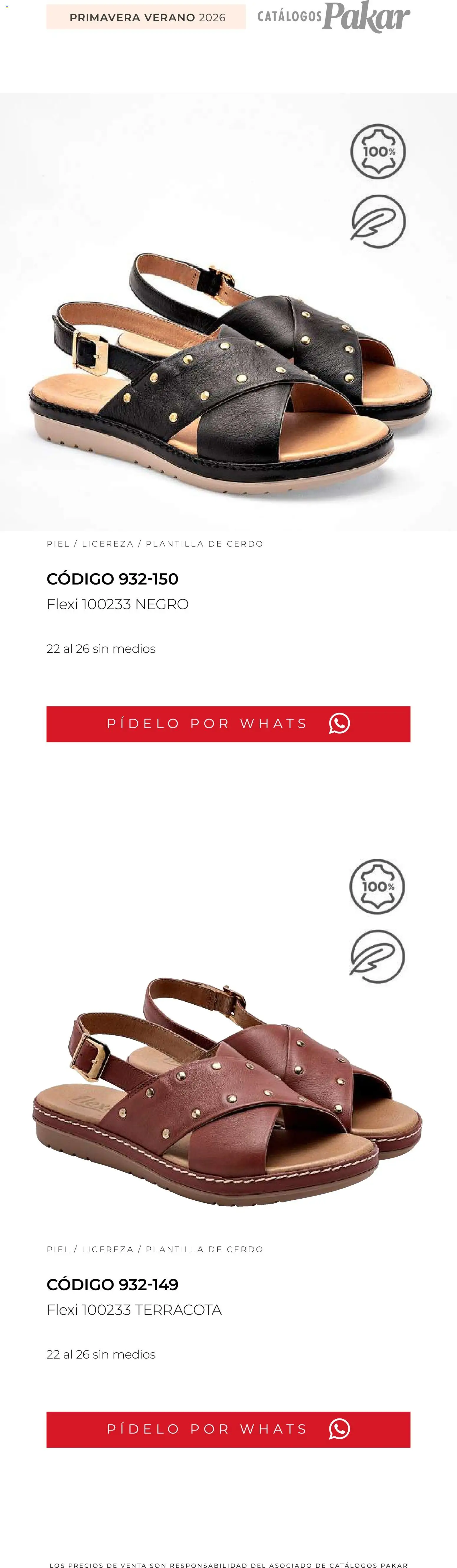 Nuevas ofertas de SC Pakar válidas en toda la República Mexicana desde el 04/03/2026. ¡Encuentra las mejores ofertas en SC Pakar catálogo Flexi PV26! | Página: 12 | Productos: Cerdo