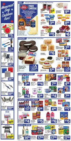 Preview of Shaw's weekly ads valid from 22.05.2026 | Page: 2 | Products: Pizza, Pork, Umbrella, Pc