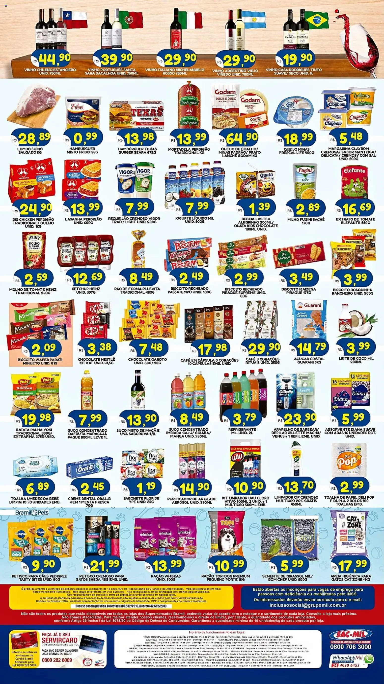 Bramil Supermercados Folheto - válido de 13/07/2026 | Página: 2 | Produtos: Purificador de ar, Cloro, Faca, Leite de coco