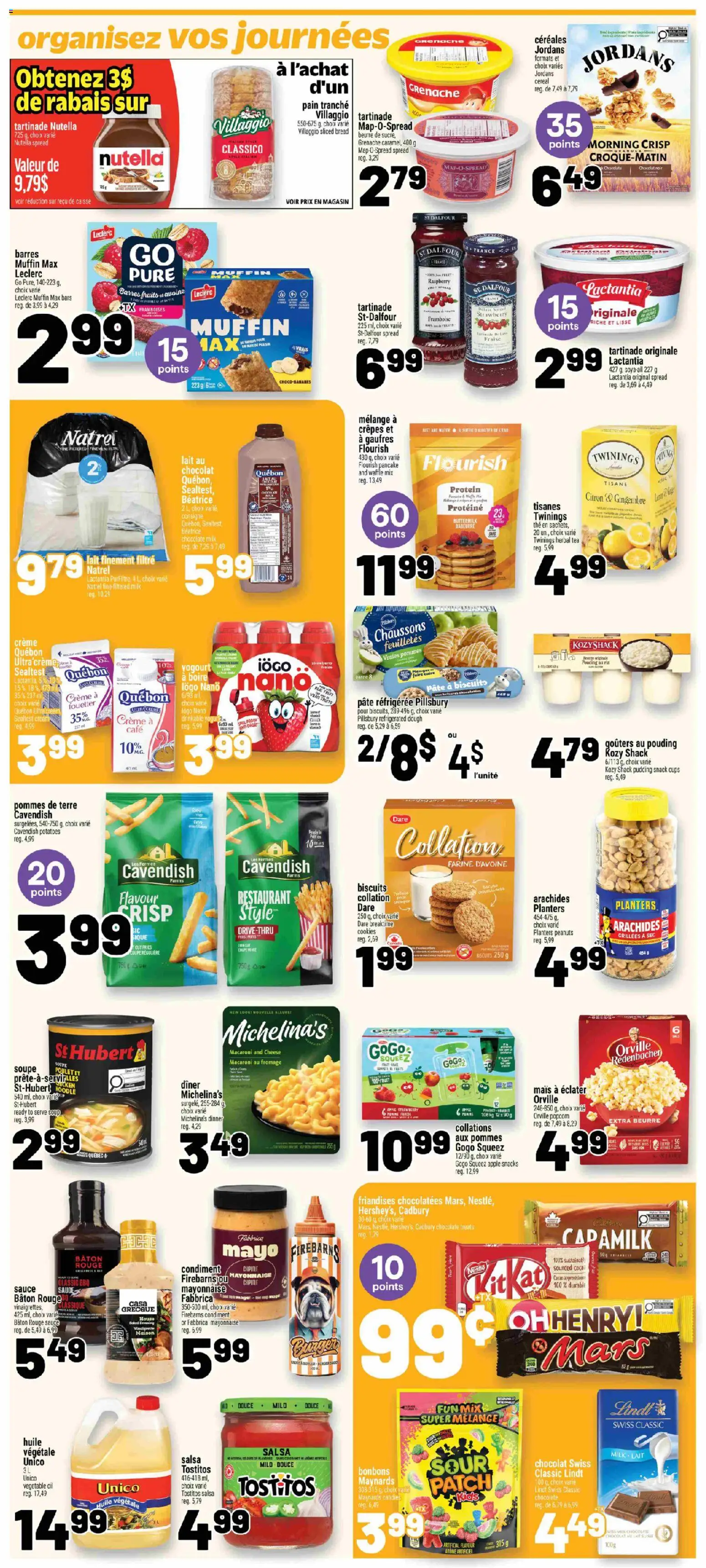 Metro flyer valid from Oct 1, 2026 | Page: 21 | Products: Lindt, Water, Peanuts, Spread