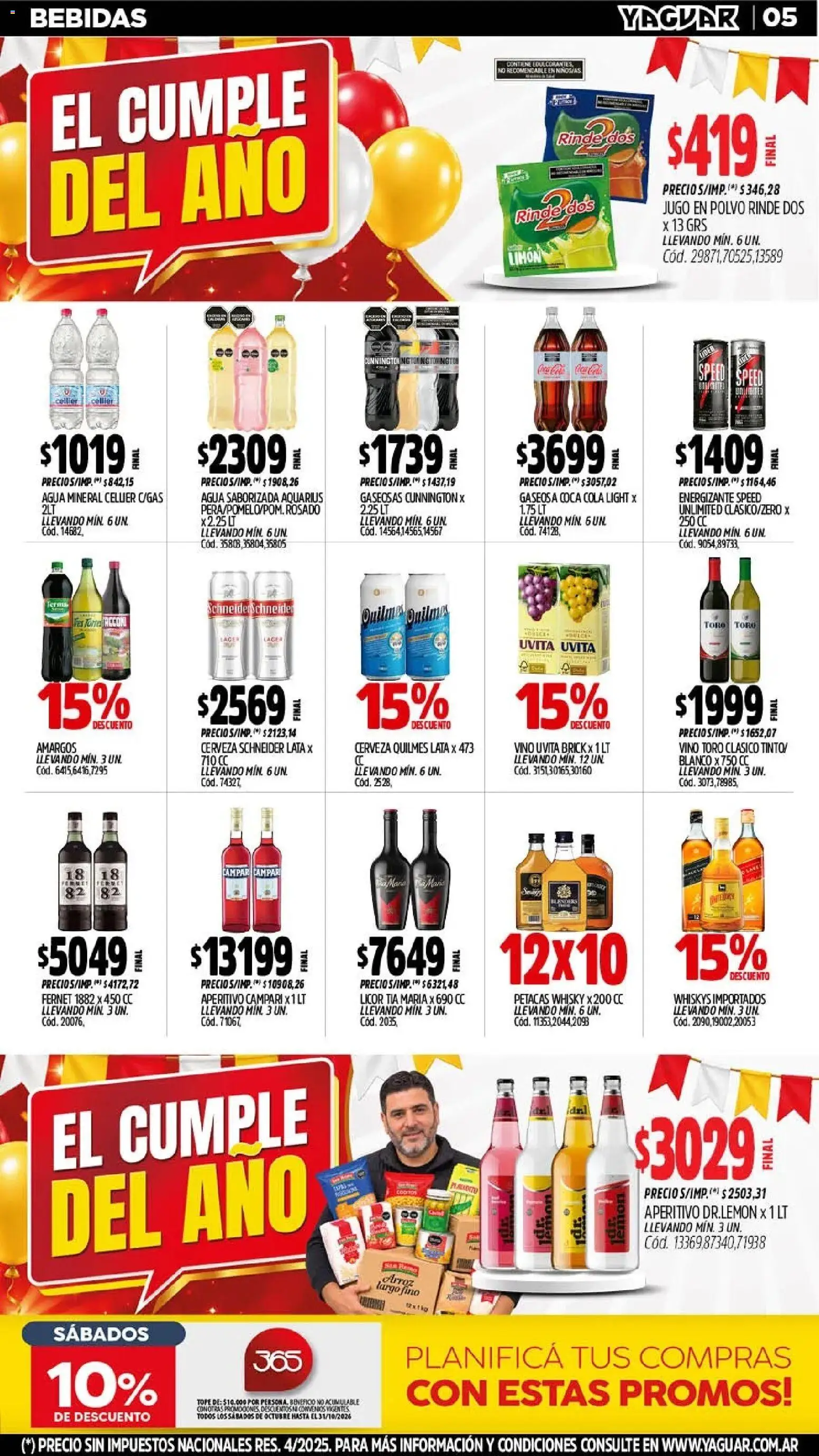 Yaguar - Oferta Semanal Parque Chacabuco │ válido desde el 05/10/2026 | Página: 3