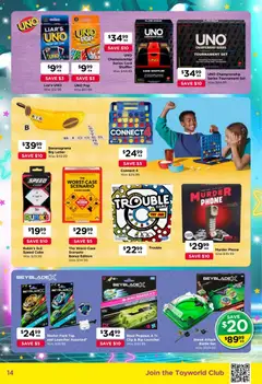 Preview of Toyworld catalogue - valid from 23/09/2026 | Page: 14 | Products: Clip, Phone, Game