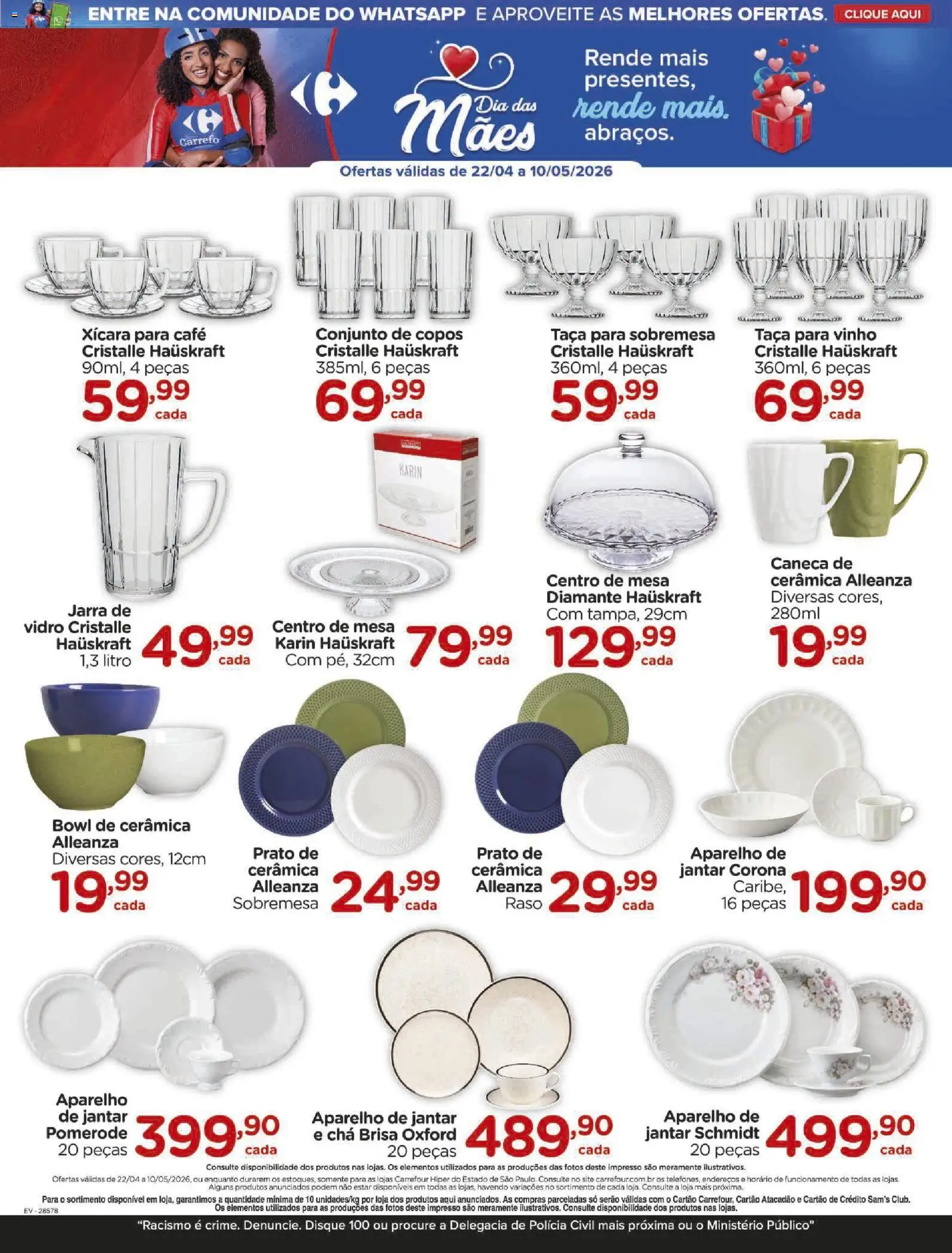 Carrefour Folheto - válido de 22.04.2026 | Página: 4 | Produtos: Hauskraft, Mesa, Café, Vinho