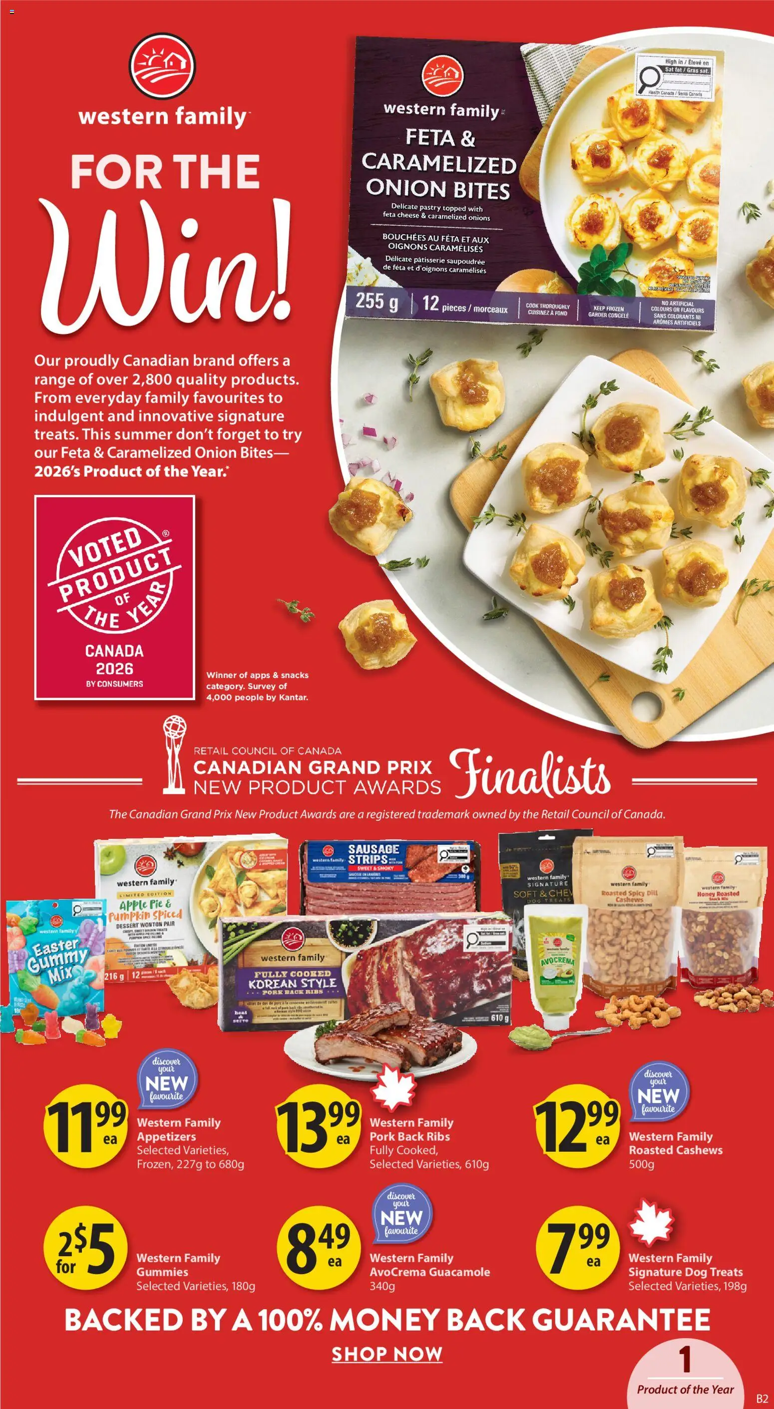 Save on foods flyer valid from 11.06.2026 | Page: 2 | Products: Cheese, Pumpkin, Pork