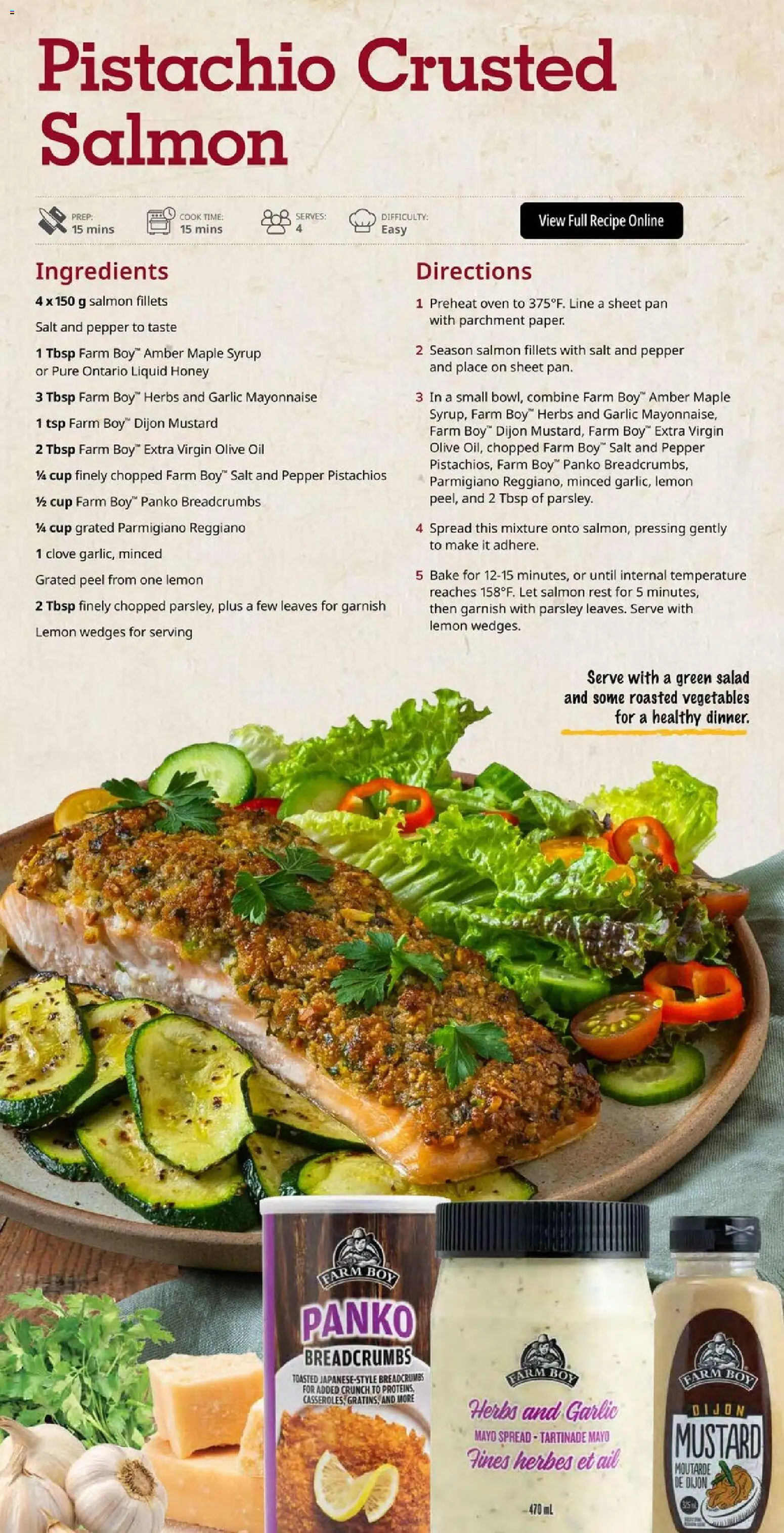 Farm Boy flyer valid from Jul 30, 2026 | Page: 8 | Products: Salad, Oven, Oil