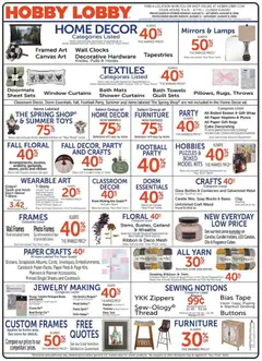 Preview of Hobby Lobby weekly ads valid from 08/02/2026