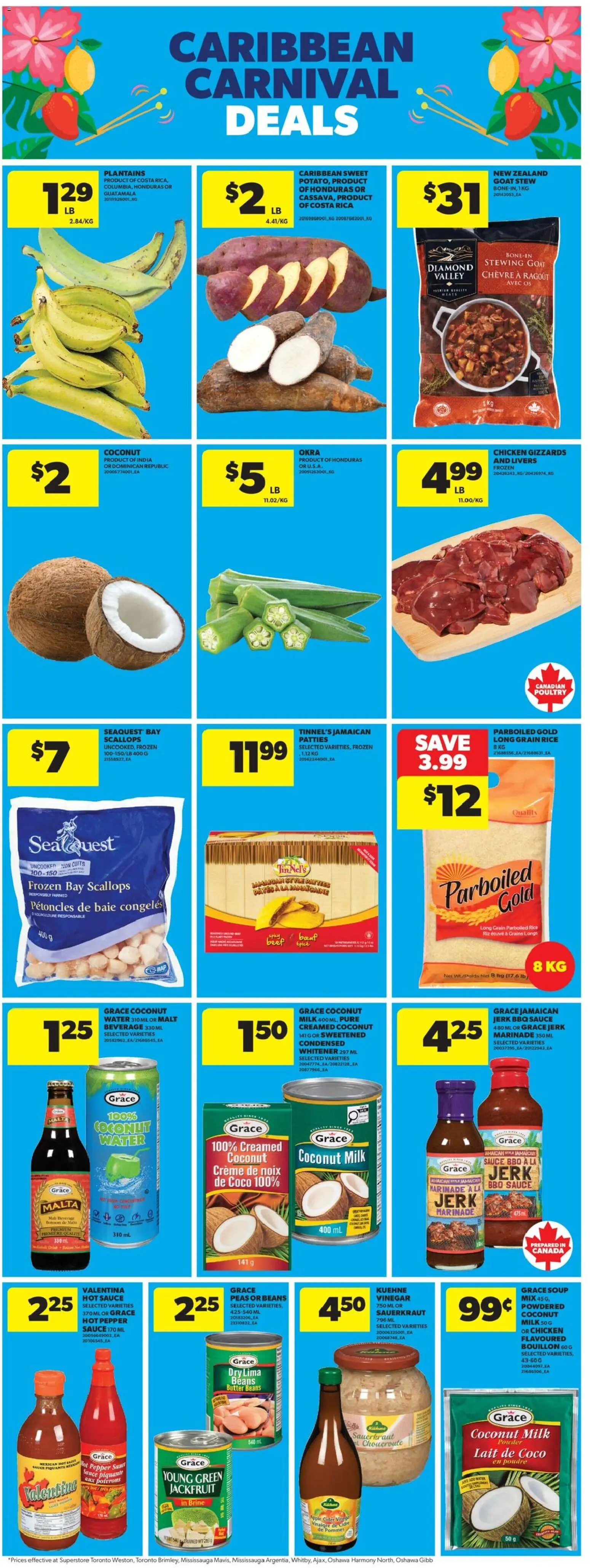 Real Canadian Superstore flyer valid from Jul 23, 2026 | Page: 21 | Products: Rice, Pepper, Grains, Beans
