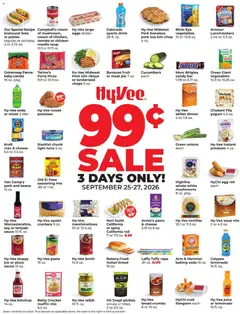 Preview of HyVee weekly ads valid from 09/25/2026