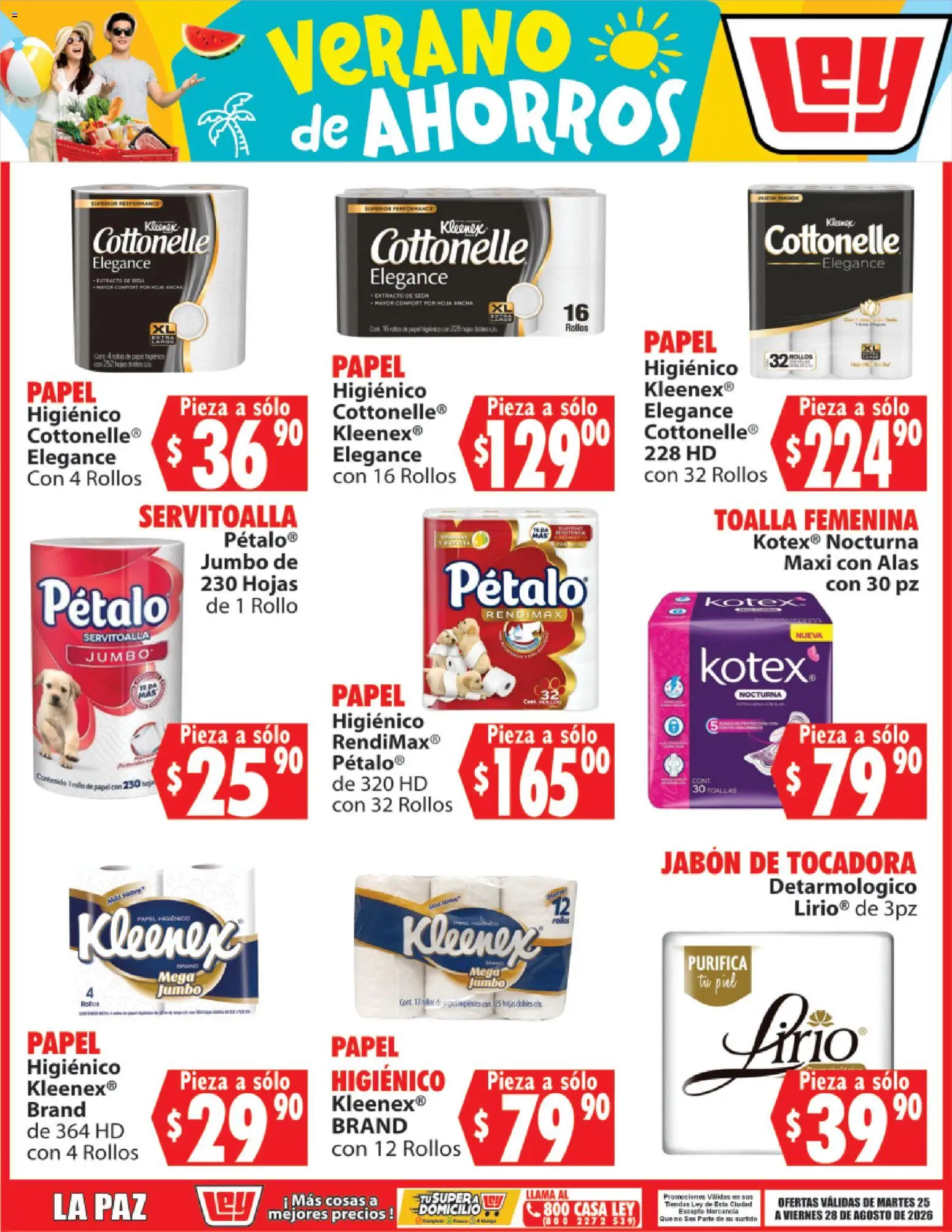 Nuevas ofertas de Casa Ley válidas en toda la República Mexicana desde el 25/08/2026. ¡Encuentra las mejores ofertas en Casa Ley folleto Verano de ahorros! | Página: 6