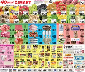 Preview of Hmart weekly ads valid from 10/09/2026